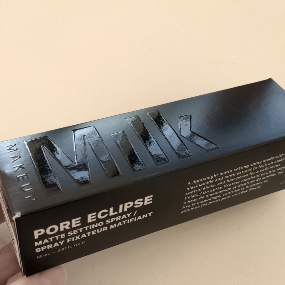 Milk makeup Pore eclipse matte setting spray,NWT,85 ml